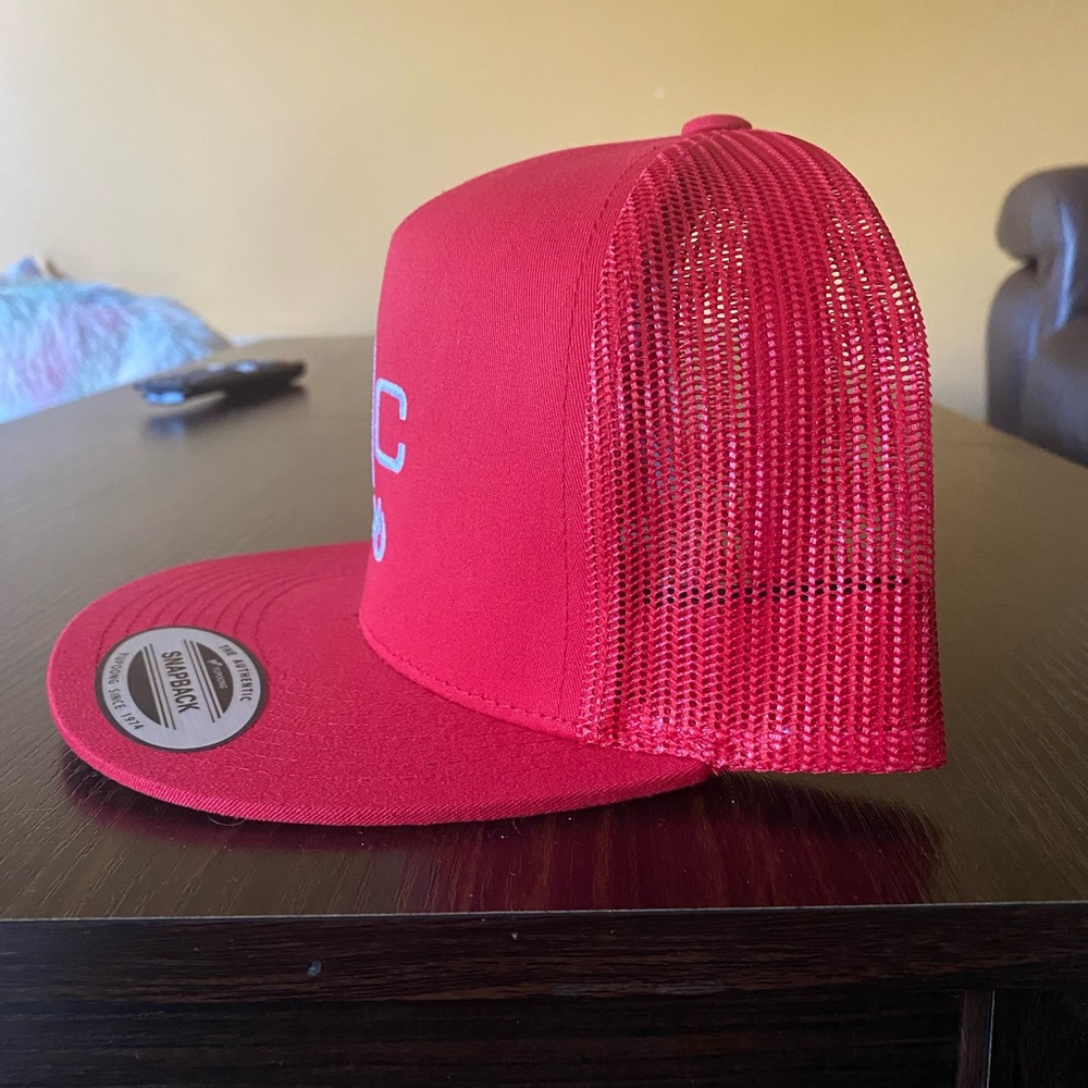 SC Pro Red Snapback Hat - Picture 2 of 4